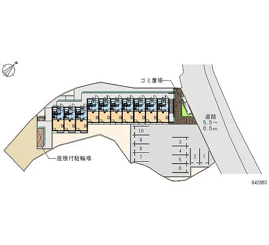 久留米市御井町 月極駐車場